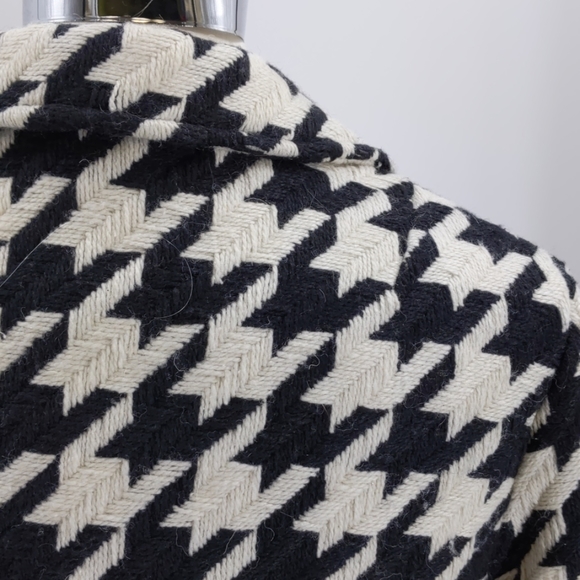 Coco and Chase houndstooth 1-buttonblazer-sz M - Picture 6 of 8